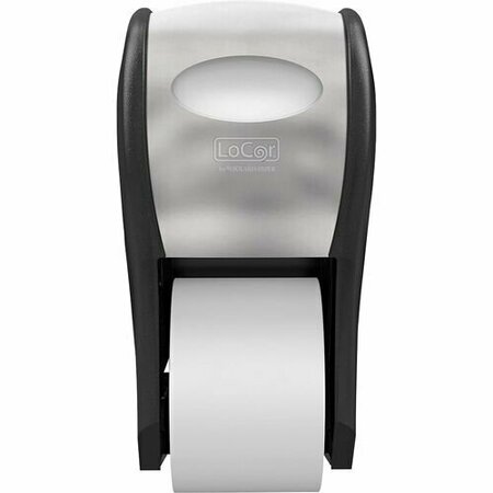 SOLARIS PAPER Dispenser, Toilet Paper, 2 Rolls, 7.24inx13.45inx7.36in, Stainless SOLD67011